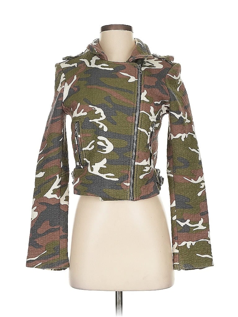Alexis Camo Green Jacket Size S - photo 1