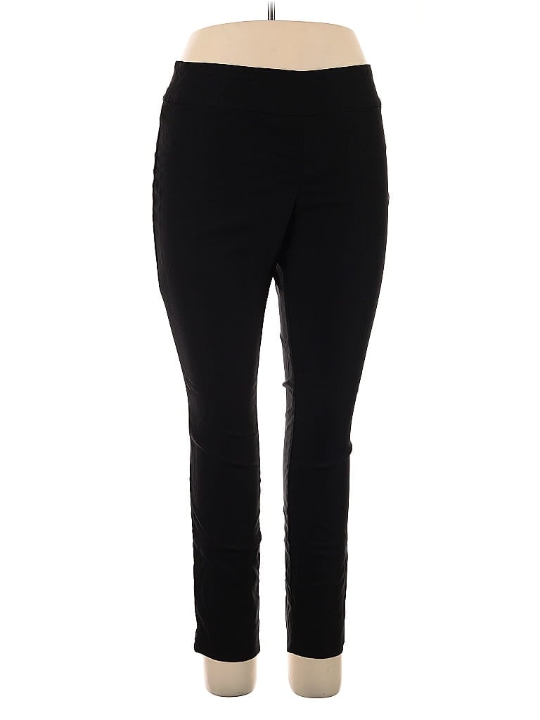 Pre-owned Nic + Zoe Active Pants In Black