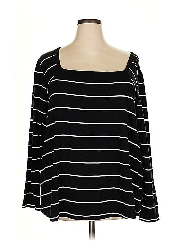 Lane Bryant 3/4 Sleeve T-Shirt (view 1)