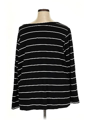 Lane Bryant 3/4 Sleeve T-Shirt (view 2)