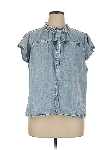 Rails Short Sleeve Button-Down Shirt (view 1)