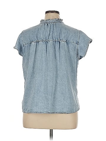 Rails Short Sleeve Button-Down Shirt (view 2)