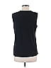 Kasper Black Sleeveless Blouse Size M - photo 2