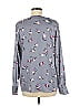 Banana Republic 100% Polyester Gray Long Sleeve Blouse Size M - photo 2