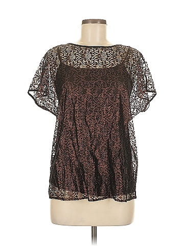 Ann Taylor Short Sleeve Blouse (view 1)
