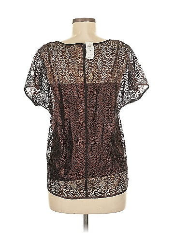 Ann Taylor Short Sleeve Blouse (view 2)