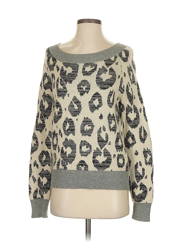 Pre-owned Gap Pullover Sweater In Silver