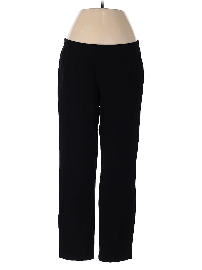 Pre-owned Eileen Fisher Casual Pants In Black