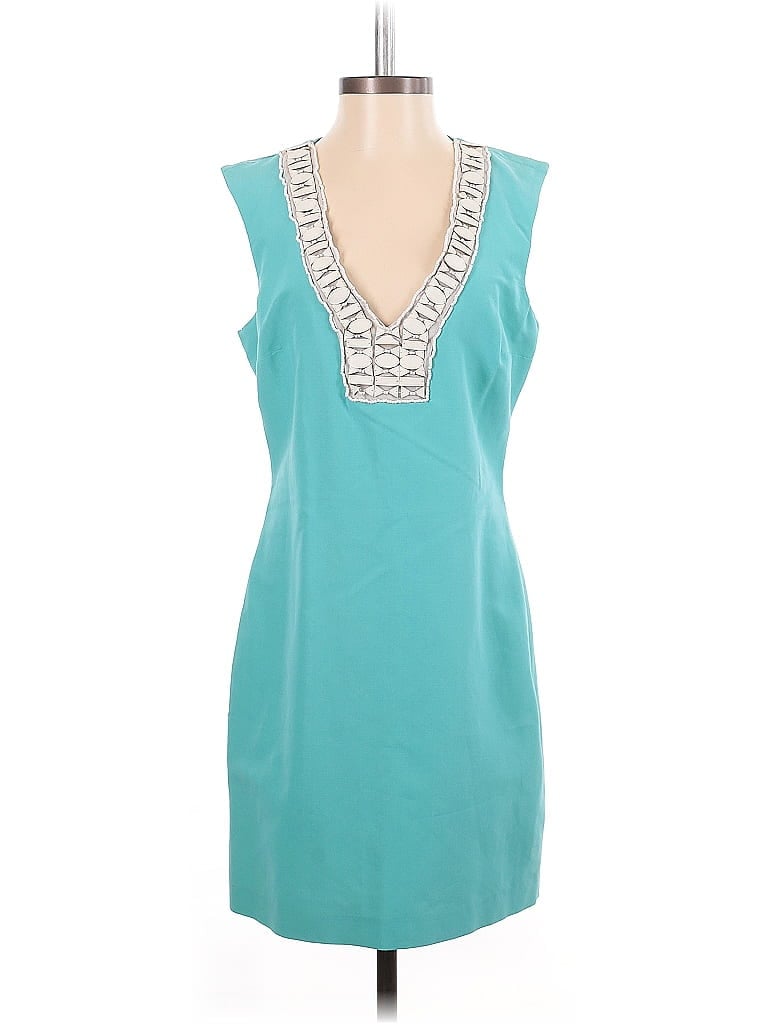 Pre-owned Plenty By Tracy Reese Cocktail Dress In Blue