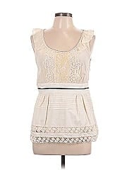 Floreat Sleeveless Silk Top