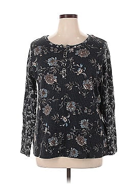 Belle By Kim Gravel Long Sleeve Blouse