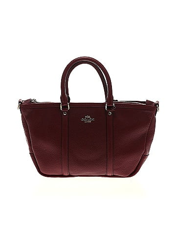 Coach Factory Leather Satchel (view 1)