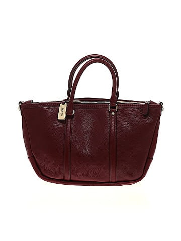 Coach Factory Leather Satchel (view 2)