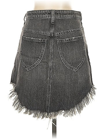 We the Free Denim Skirt (view 2)