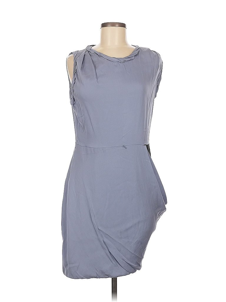 Pre-owned Robert Rodriguez Cocktail Dress In Gray