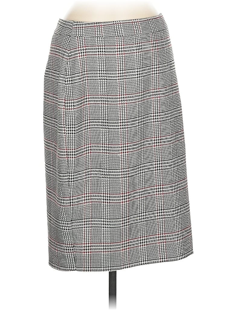 Pre-owned 1.state Formal Skirt In Gray