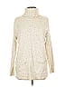 Ann Taylor LOFT Outlet Ivory Turtleneck Sweater Size M - photo 1