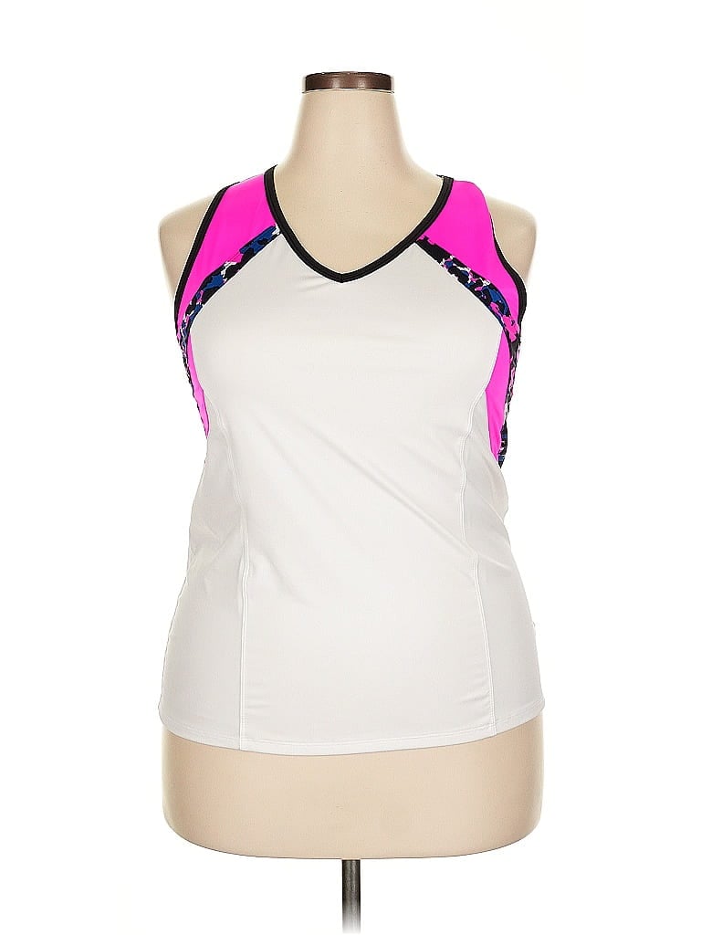 Pre-owned Tail Active Tank Top In White