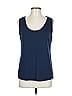 Worth New York Blue Sleeveless T-Shirt Size 10 - photo 1