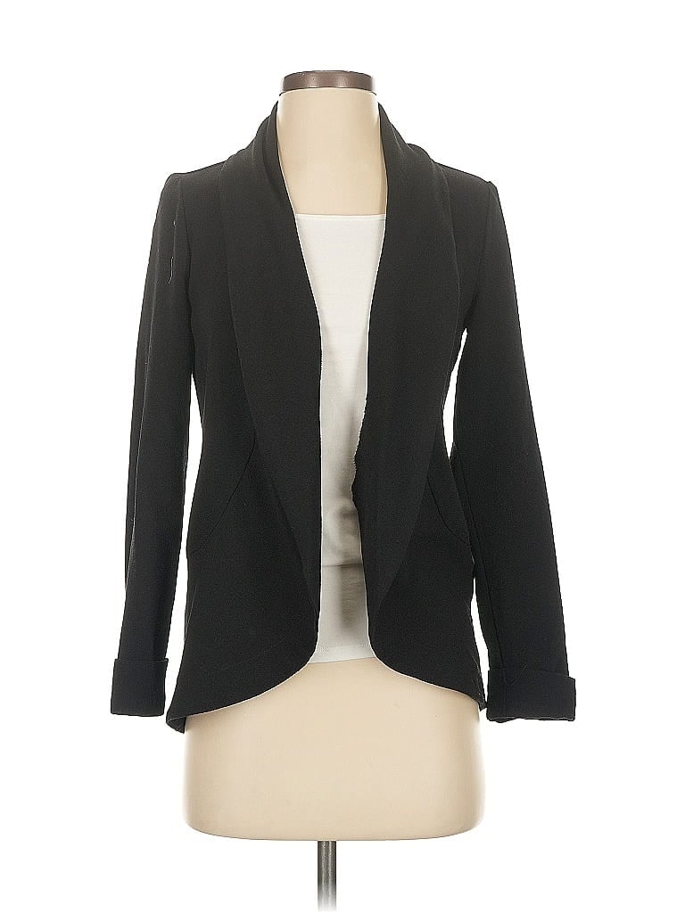 Pre-owned Seven Sisters Blazer Jacket In Black