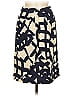 Doncaster Collection 100% Silk Graphic Blue Silk Skirt Size 6 - photo 1