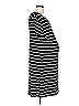 Liz Lange Maternity for Target Stripes Black Casual Dress Size L - photo 4