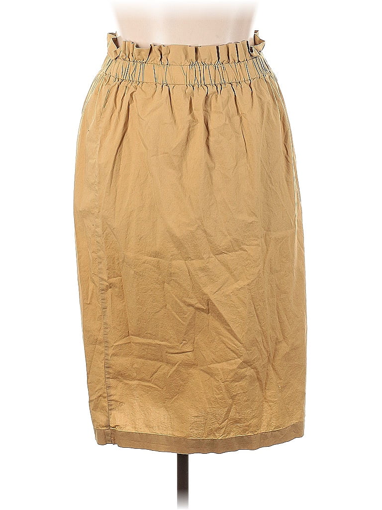 Who What Wear Solid Tan Casual Skirt Size XL - photo 1