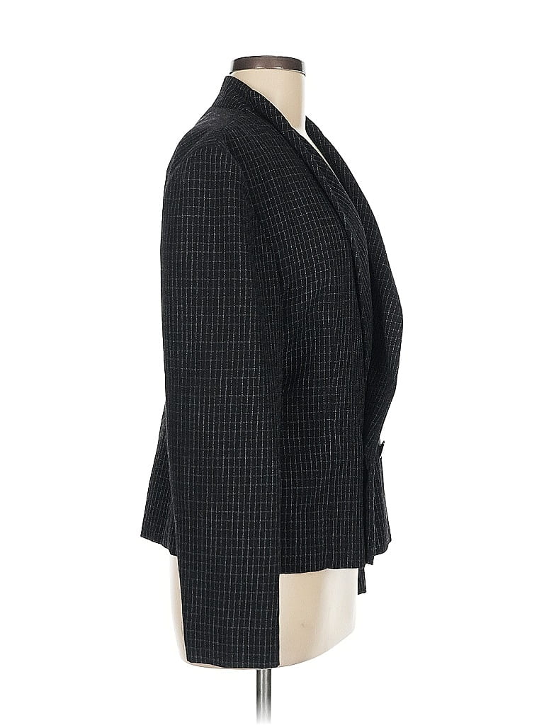 Giorgio Armani 100% Lana Wool Houndstooth Black Wool Blazer Size EU (IT) 44 / US 8 - photo 1
