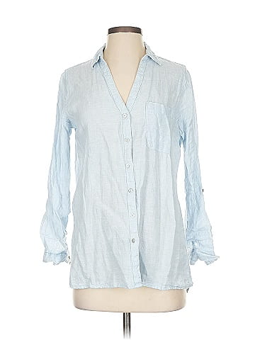 Sigrid Olsen Long Sleeve Button-Down Shirt (view 1)