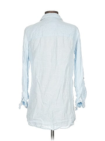 Sigrid Olsen Long Sleeve Button-Down Shirt (view 2)