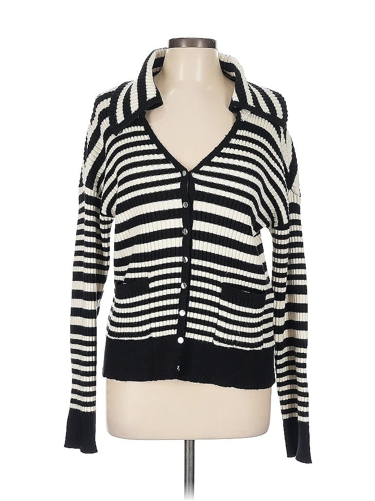 Pre-owned Bagatelle Cardigan Sweater In Black