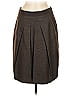Alberta Ferretti Brown Wool Skirt Size 6 - photo 1