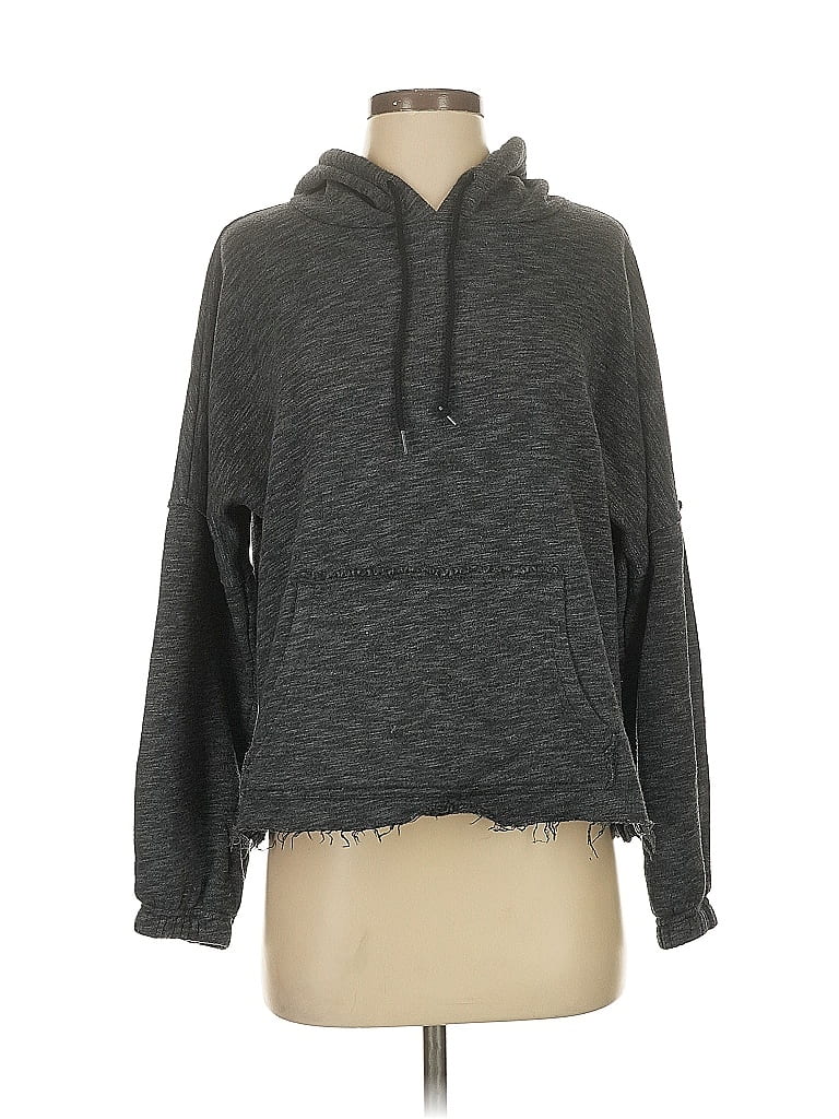 Pre-owned Sisstrevolution Pullover Hoodie In Gray