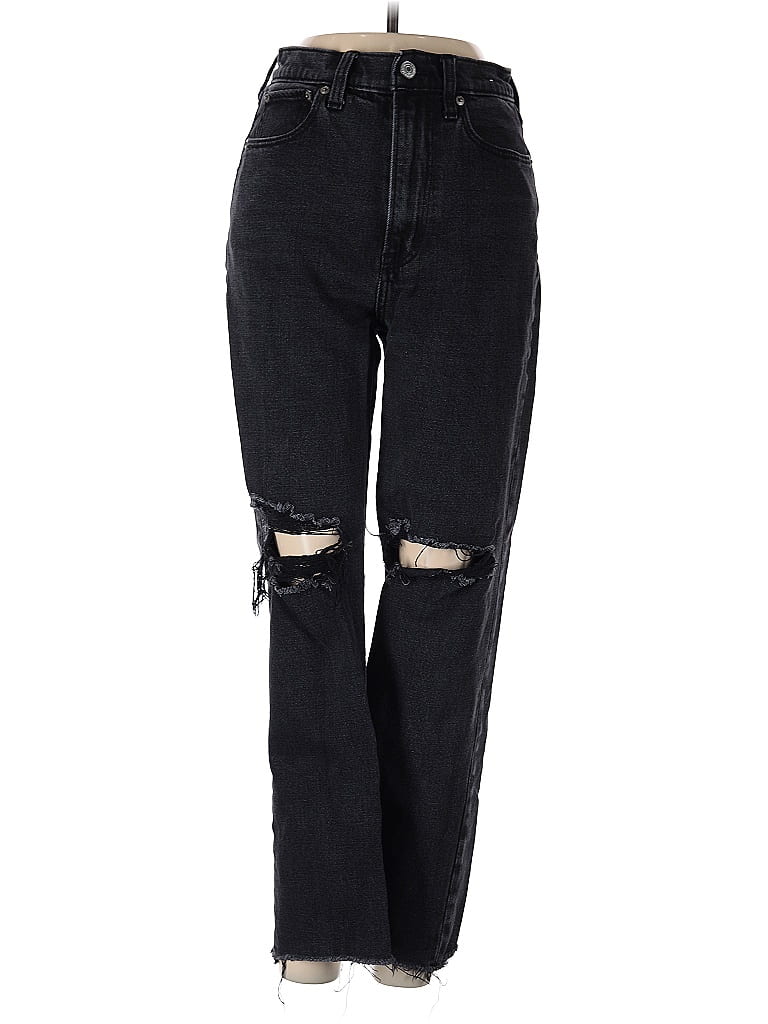 Pre-owned Abercrombie & Fitch Jeans In Black