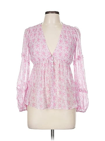 LoveShackFancy Long Sleeve Blouse (view 1)
