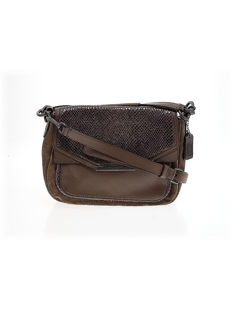 Coach 100% Leather Brown Leather Satchel One size - photo 1