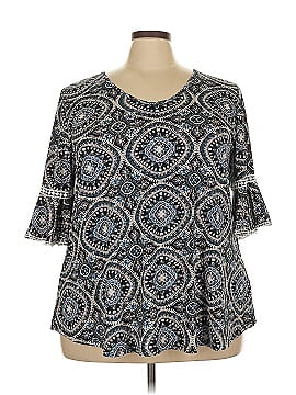 Roommates 3/4 Sleeve Blouse
