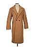Fashion 100% Polyester Tan Coat Size S - photo 1