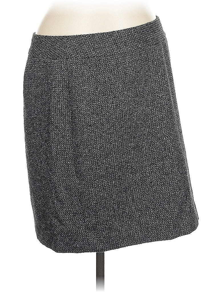 Pre-owned Halogen Casual Skirt In Gray