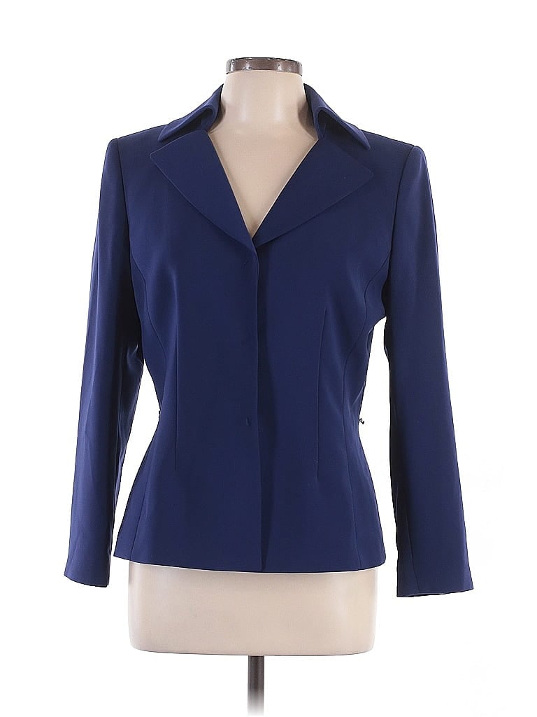 Pre-owned Tahari By Asl Blazer Jacket In Blue