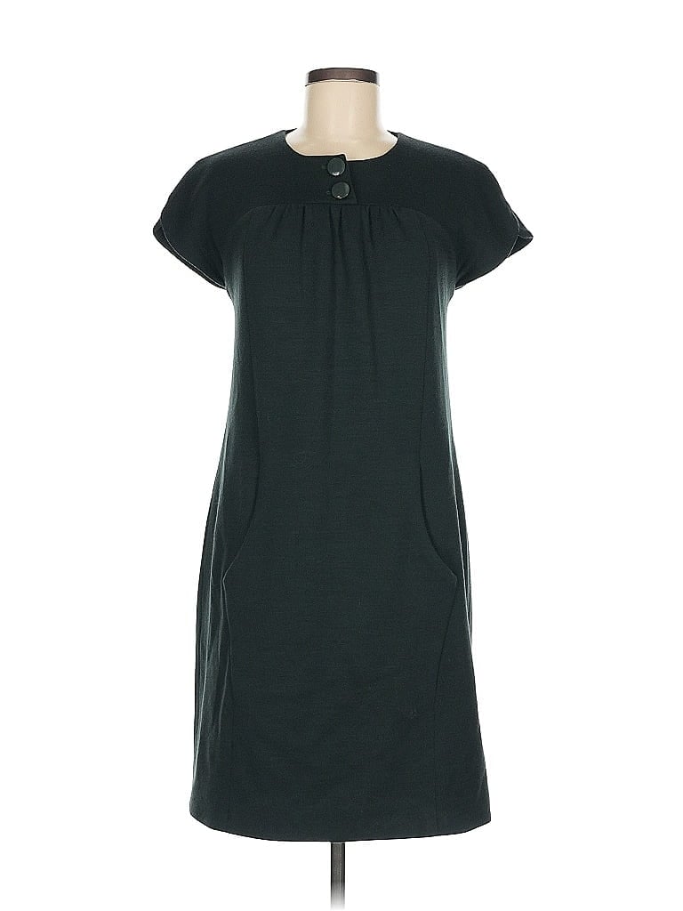 Pre-owned Monique Lhuillier Casual Dress In Green