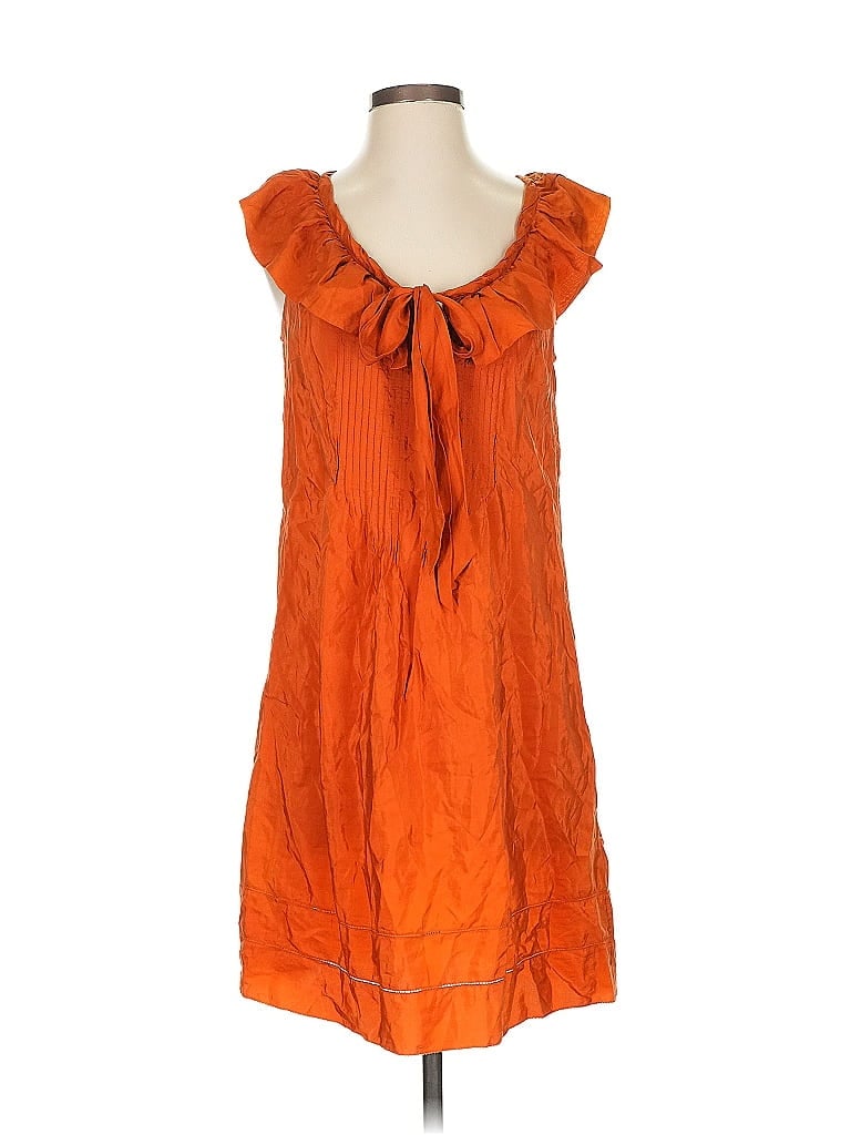 Click to view more detailed imagery on our partner's website Pre-owned Ted Baker Casual Dress In Orange