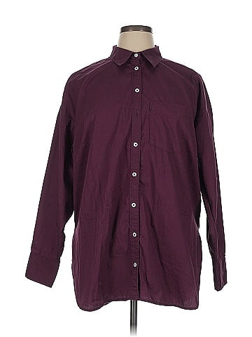 Maeve by Anthropologie Long Sleeve Button-Down Shirt (view 1)