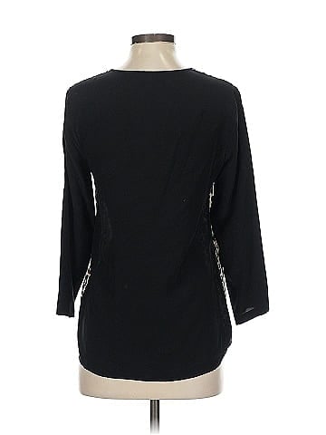 Club Monaco 3/4 Sleeve Silk Top (view 2)