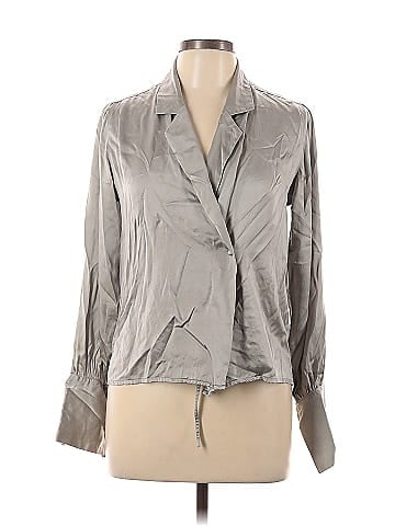 Clifford & Wills Long Sleeve Silk Top (view 1)