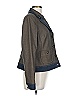 Doncaster Sport Chevron-herringbone Brown Blazer Size 12 - photo 4