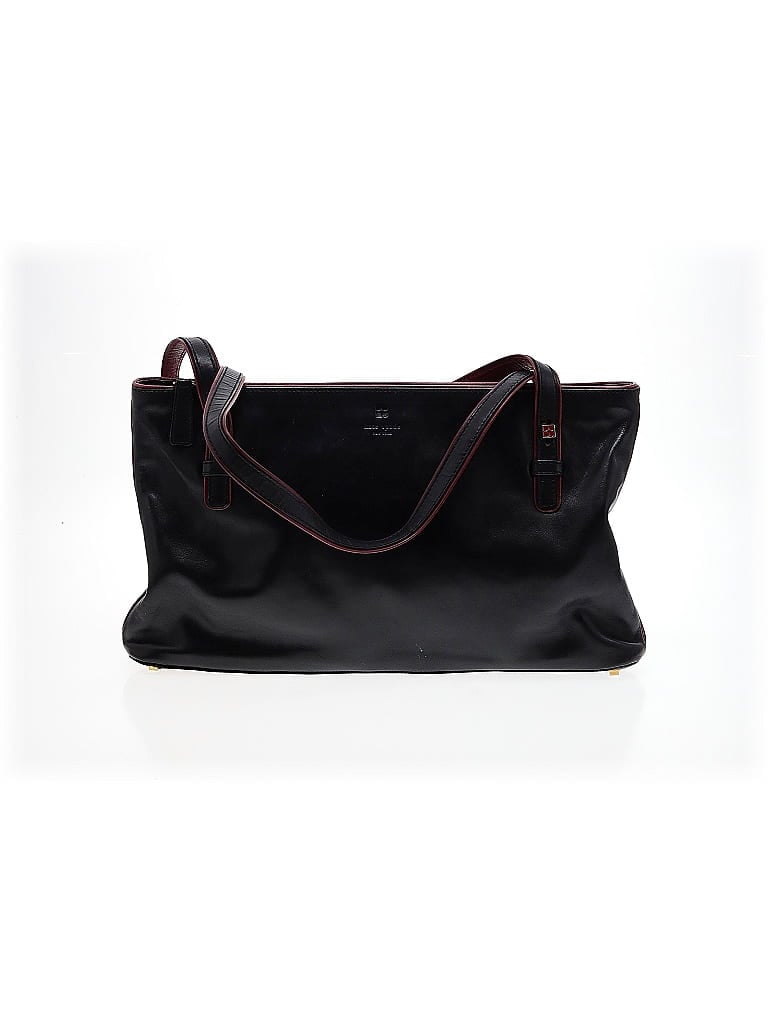 Kate Spade New York 100% Leather Black Leather Satchel One size - photo 1