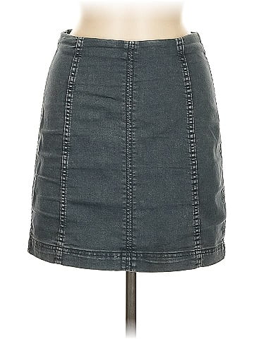 Free People Denim Skirt (view 1)