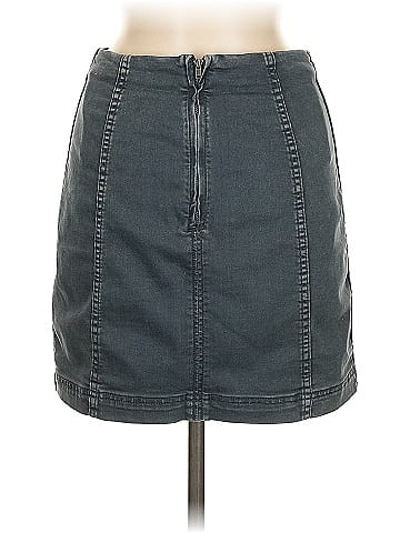 Free People Denim Skirt (view 2)