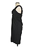 Maggy London Solid Black Cocktail Dress Size 4 - photo 5